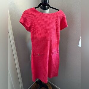 Lilly Pulitzer Textured Pink Mini Dress